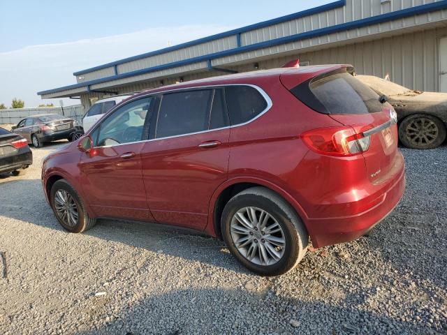 LRBFXCSA4JD004767 - 2018 BUICK ENVISION PREFERRED წითელი ფოტო 2