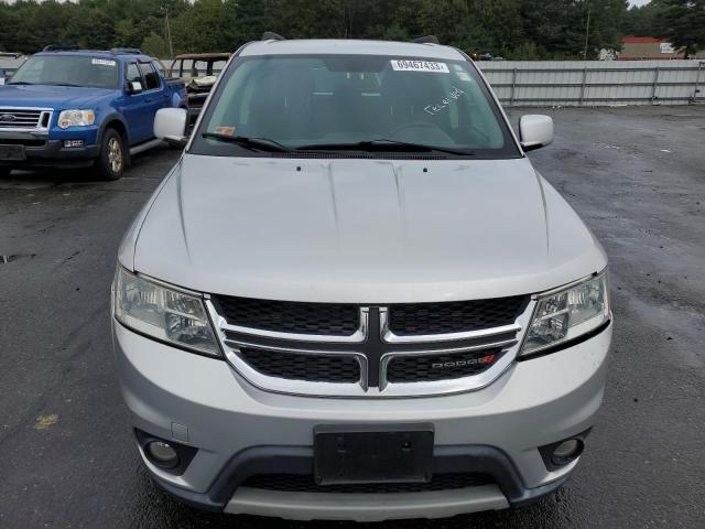 3C4PDCBGXDT571082 - 2013 DODGE JOURNEY SXT SILVER photo 5