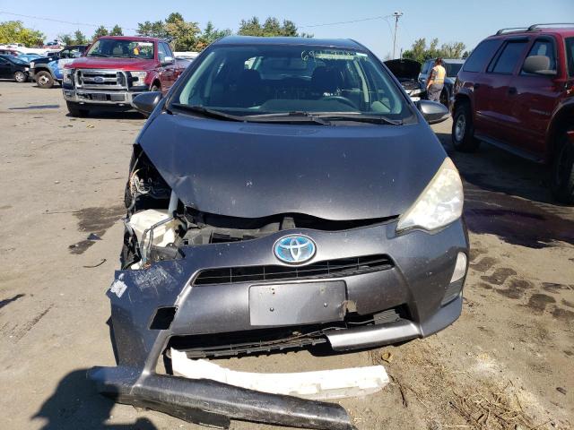 JTDKDTB30C1009933 - 2012 TOYOTA PRIUS C GRAY photo 5