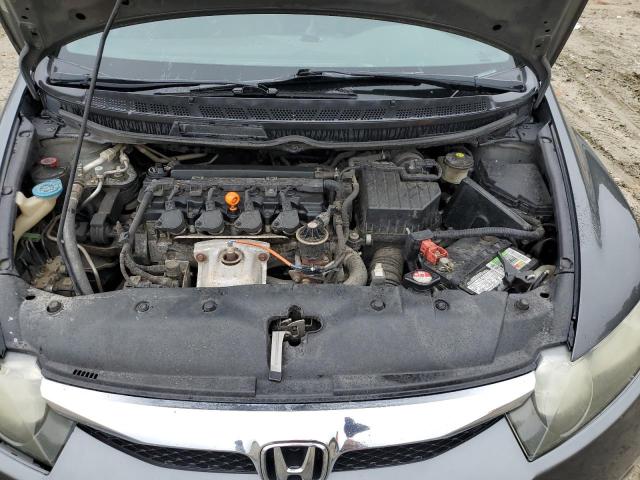 2HGFA1F50BH305112 - 2011 HONDA CIVIC LX GRAY photo 11