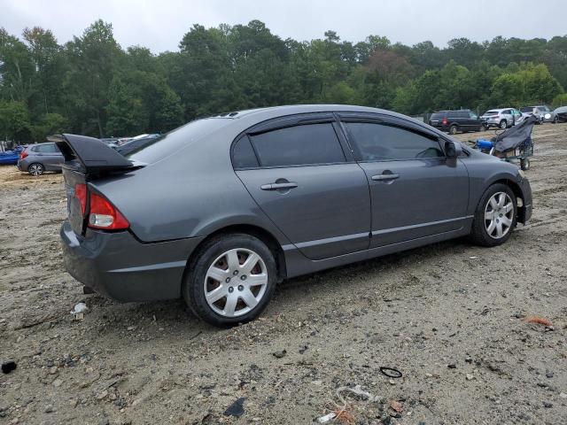 2HGFA1F50BH305112 - 2011 HONDA CIVIC LX GRAY photo 3
