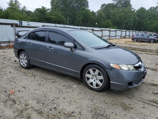 2HGFA1F50BH305112 - 2011 HONDA CIVIC LX GRAY photo 4
