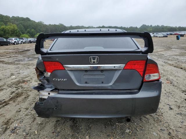 2HGFA1F50BH305112 - 2011 HONDA CIVIC LX GRAY photo 6