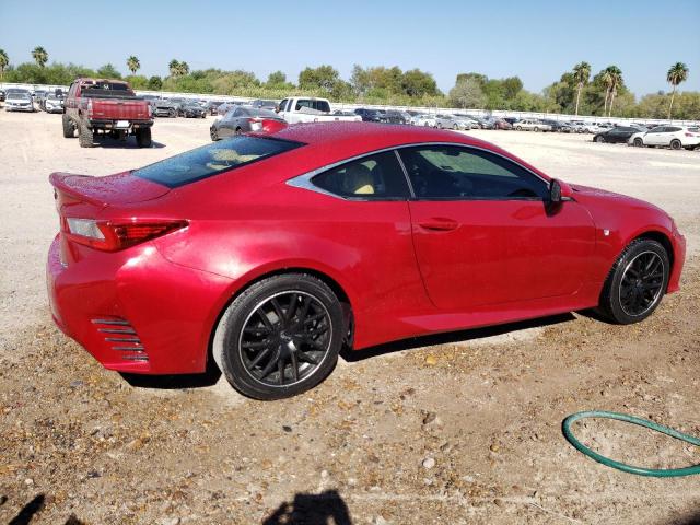 JTHSE5BC5G5006807 - 2016 LEXUS RC 350 RED photo 3