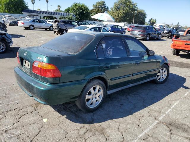 2HGEJ6617YH545658 - 2000 HONDA CIVIC BASE GREEN photo 3