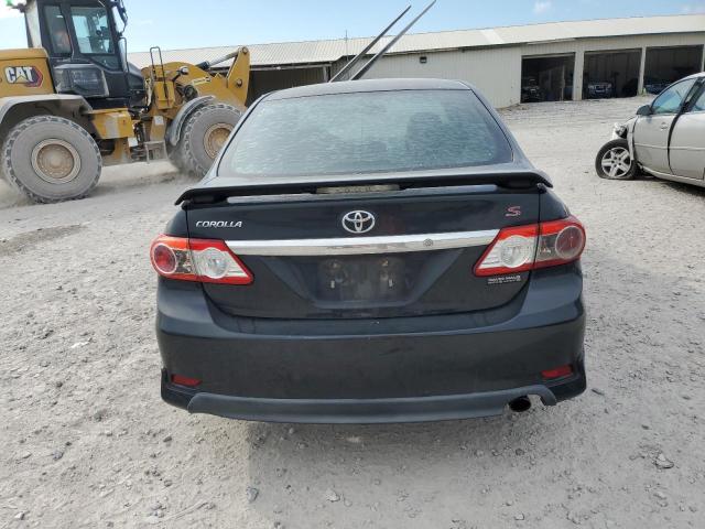 5YFBU4EEXDP221187 - 2013 TOYOTA COROLLA BASE Negro foto 6