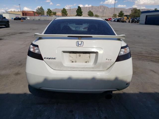 2HGFG21527H703246 - 2007 HONDA CIVIC SI WHITE photo 6