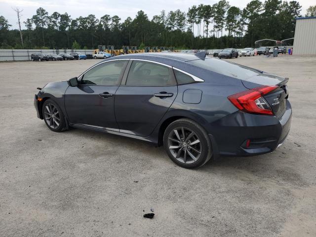 JHMFC1F34KX003758 - 2019 HONDA CIVIC EX Azul foto 2