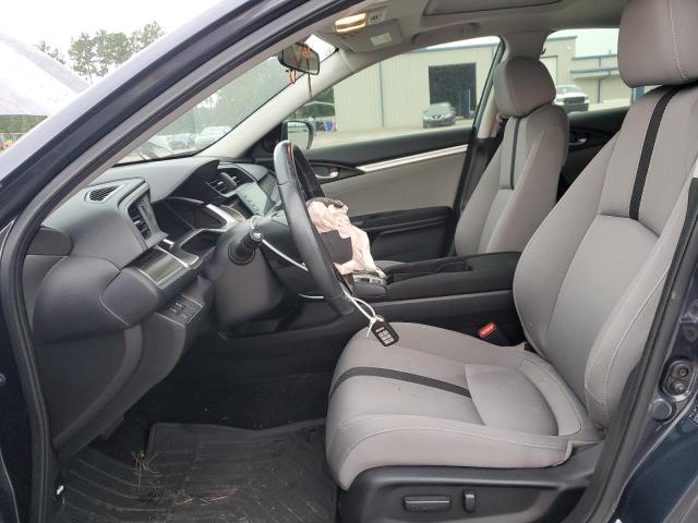 JHMFC1F34KX003758 - 2019 HONDA CIVIC EX Azul foto 7