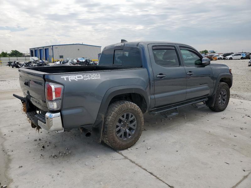 3TMCZ5AN3NM500250 - 2022 TOYOTA TACOMA DOUBLE CAB GRAY photo 3