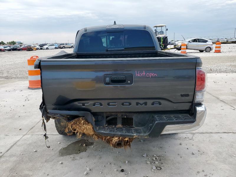 3TMCZ5AN3NM500250 - 2022 TOYOTA TACOMA DOUBLE CAB GRAY photo 6