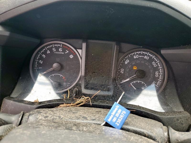 3TMCZ5AN3NM500250 - 2022 TOYOTA TACOMA DOUBLE CAB GRAY photo 9