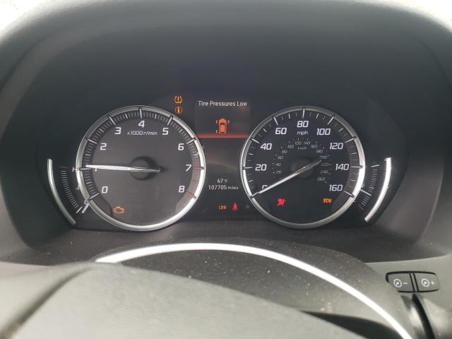 5FRYD3H49EB010159 - 2014 ACURA MDX TECHNOLOGY SILVER photo 9