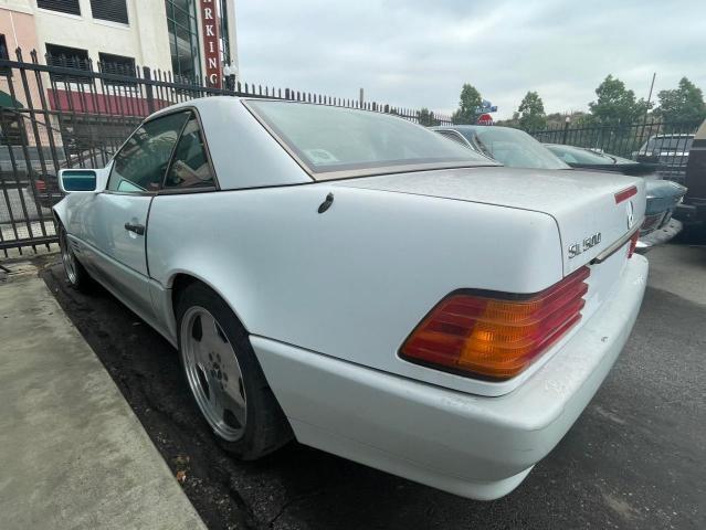 WDBFA66E7LF006410 - 1990 MERCEDES-BENZ 500 SL WHITE photo 3