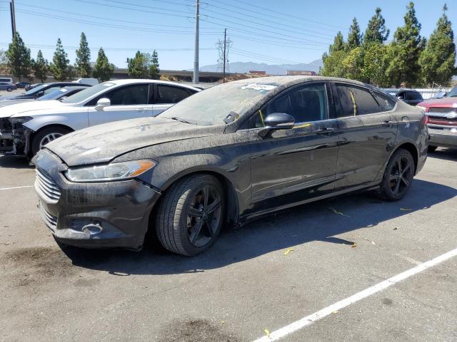 3FA6P0H73GR384668 - 2016 FORD FUSION SE BLACK photo 1