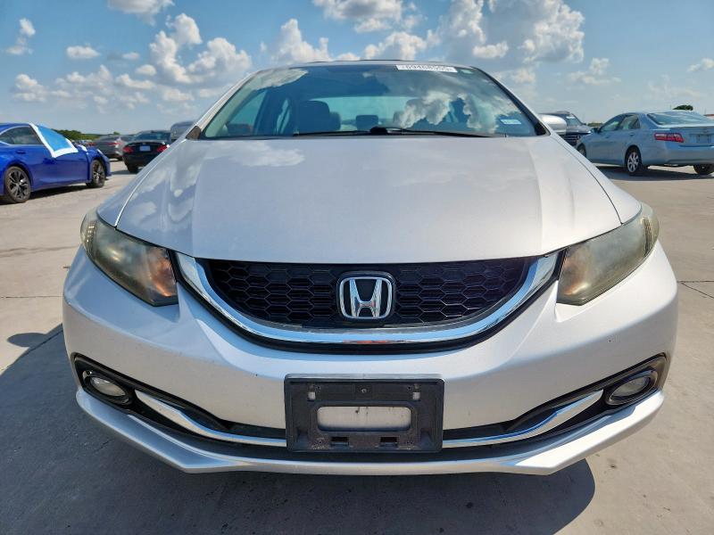 19XFB2F98FE243870 - 2015 HONDA CIVIC EXL SILVER photo 5