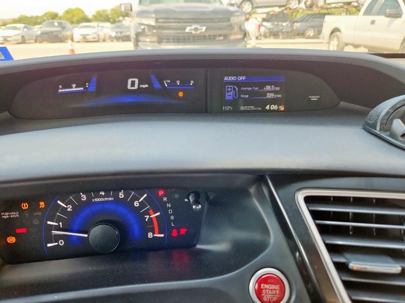 19XFB2F98FE243870 - 2015 HONDA CIVIC EXL SILVER photo 9