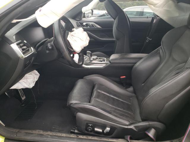 WBS33AZ05MCH33254 - 2021 BMW M4 COMPETITION YELLOW photo 7