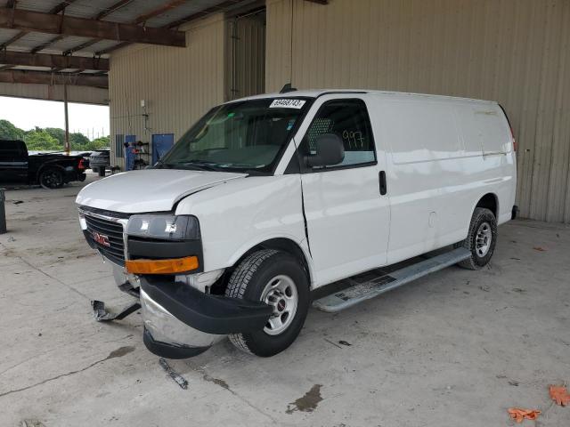 1GTW7AFP6M1192265 - 2021 GMC SAVANA G2500 WHITE photo 1