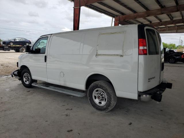 1GTW7AFP6M1192265 - 2021 GMC SAVANA G2500 WHITE photo 2