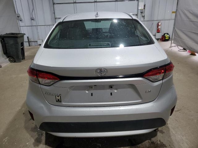 5YFEPRAEXLP073788 - 2020 TOYOTA COROLLA LE SILVER photo 6