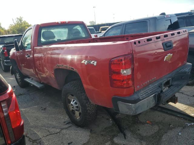 1GC0KVCG6CZ117758 - 2012 CHEVROLET SILVERADO K2500 HEAVY DUTY RED photo 2
