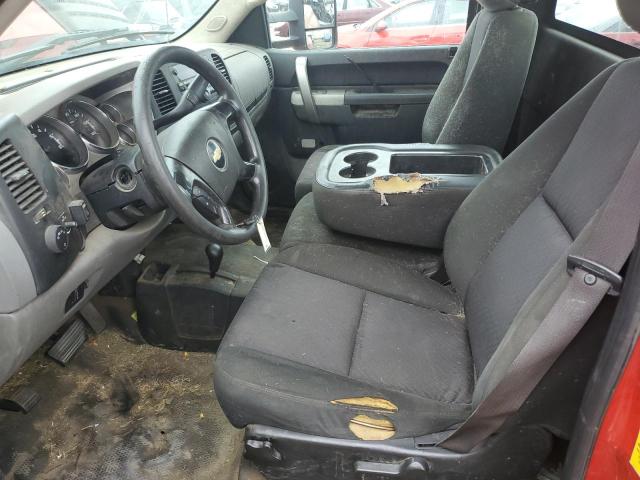 1GC0KVCG6CZ117758 - 2012 CHEVROLET SILVERADO K2500 HEAVY DUTY RED photo 7