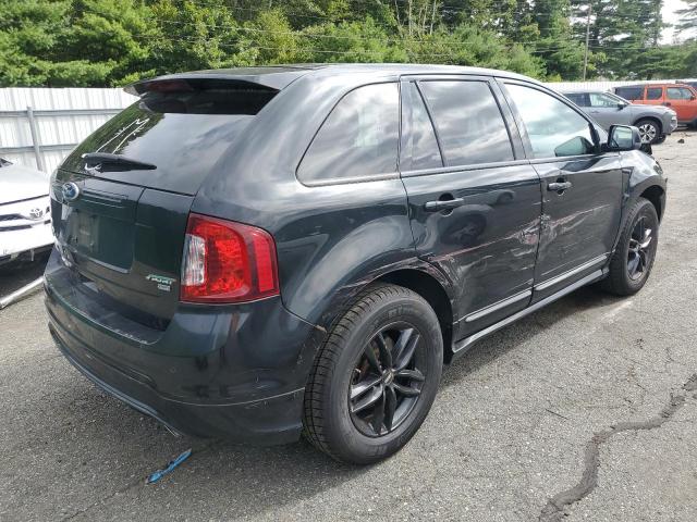 2FMDK4AK6BBA37571 - 2011 FORD EDGE SPORT შავი ფოტო 3