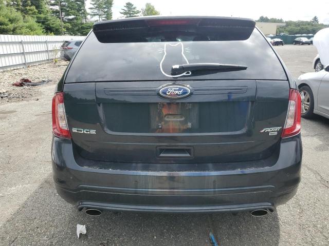 2FMDK4AK6BBA37571 - 2011 FORD EDGE SPORT შავი ფოტო 6
