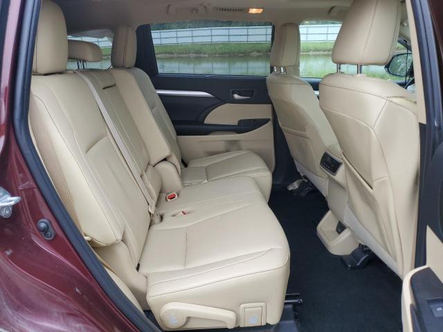 5TDJZRFH4KS961678 - 2019 TOYOTA HIGHLANDER SE 栗色 照片 11