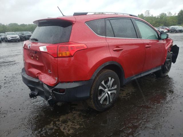 2T3BFREV2EW226799 - 2014 TOYOTA RAV4 LE RED photo 3