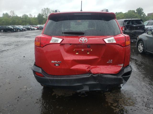 2T3BFREV2EW226799 - 2014 TOYOTA RAV4 LE RED photo 6