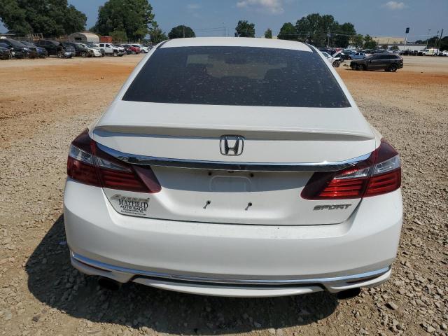1HGCR2F59HA026802 - 2017 HONDA ACCORD SPORT თეთრი ფოტო 6
