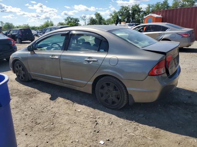 1HGFA15876L105588 - 2006 HONDA CIVIC EX BROWN photo 2