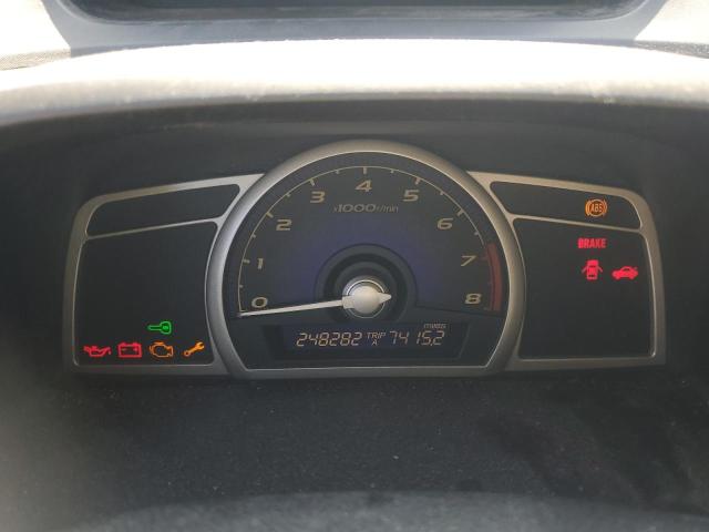 1HGFA15876L105588 - 2006 HONDA CIVIC EX BROWN photo 9