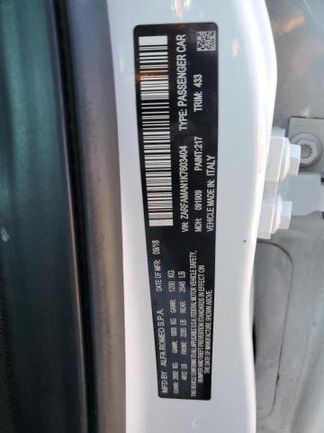 ZARFAMAN1K7603404 - 2019 ALFA ROMEO GIULIA Ağ foto 12