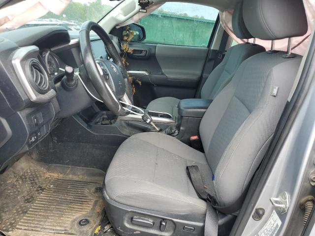 3TMAZ5CN3LM132542 - 2020 TOYOTA TACOMA DOUBLE CAB GRAY photo 7