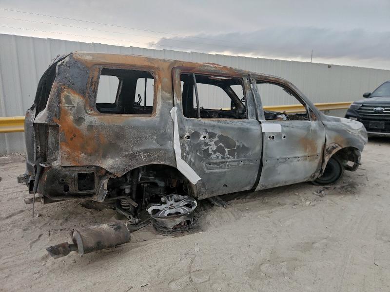 5FNYF3H58CB038567 - 2012 HONDA PILOT EXL BURN photo 3