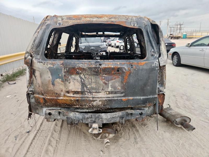 5FNYF3H58CB038567 - 2012 HONDA PILOT EXL BURN photo 6