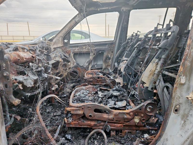 5FNYF3H58CB038567 - 2012 HONDA PILOT EXL BURN photo 7