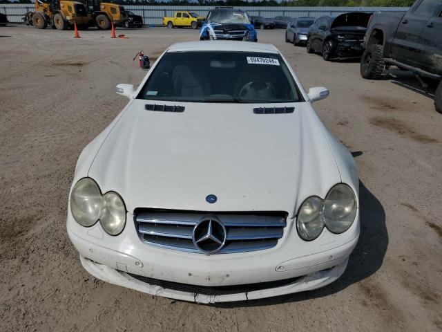 WDBSK75F74F063087 - 2004 MERCEDES-BENZ SL 500 WHITE photo 5