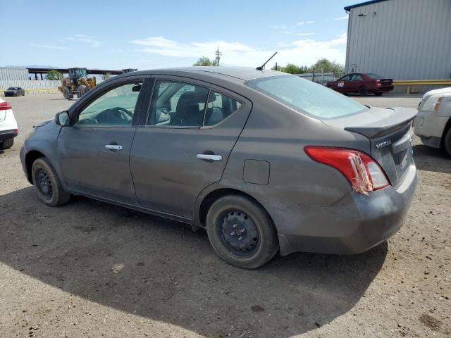 3N1CN7AP7DL852859 - 2013 NISSAN VERSA S CHARCOAL photo 2