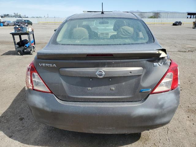 3N1CN7AP7DL852859 - 2013 NISSAN VERSA S CHARCOAL photo 6