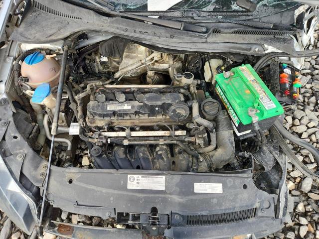 3VWKP7AJ3EM600064 - 2014 VOLKSWAGEN JETTA S Արծաթագույն լուսանկար 11