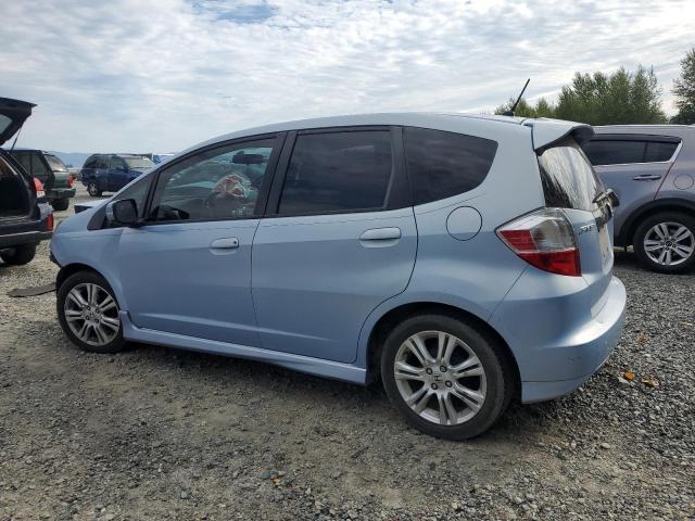JHMGE8H48AC005824 - 2010 HONDA FIT SPORT BLUE photo 2