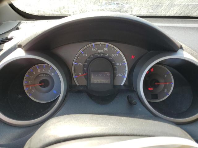 JHMGE8H48AC005824 - 2010 HONDA FIT SPORT BLUE photo 9