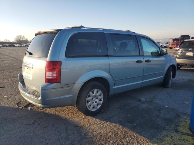 2A8HR44H68R682733 - 2008 CHRYSLER TOWN & COU LX BLUE photo 3