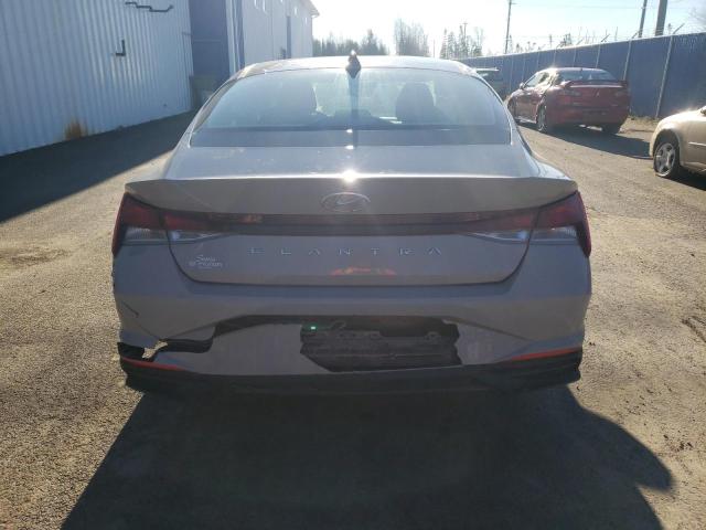 KMHLM4AG5MU097453 - 2021 HYUNDAI ELANTRA SEL GRAY photo 6