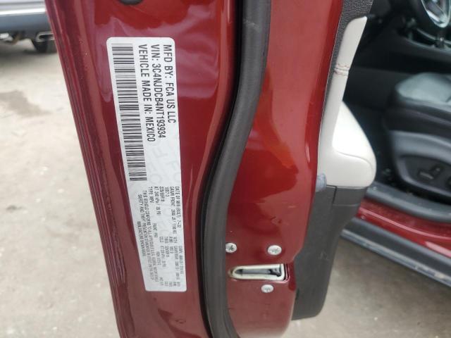 3C4NJDCB4NT193934 - 2022 JEEP COMPASS LIMITED წითელი ფოტო 13