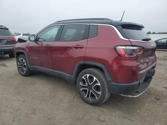 3C4NJDCB4NT193934 - 2022 JEEP COMPASS LIMITED წითელი ფოტო 2
